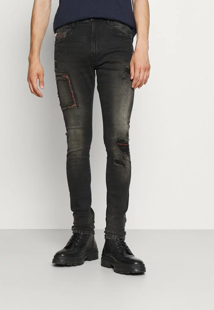 INDICODE JEANS SAVAGE - Jeans Skinny - Vintage Black 1 INDICODE JEANS SAVAGE - Jeans Skinny - Vintage Black