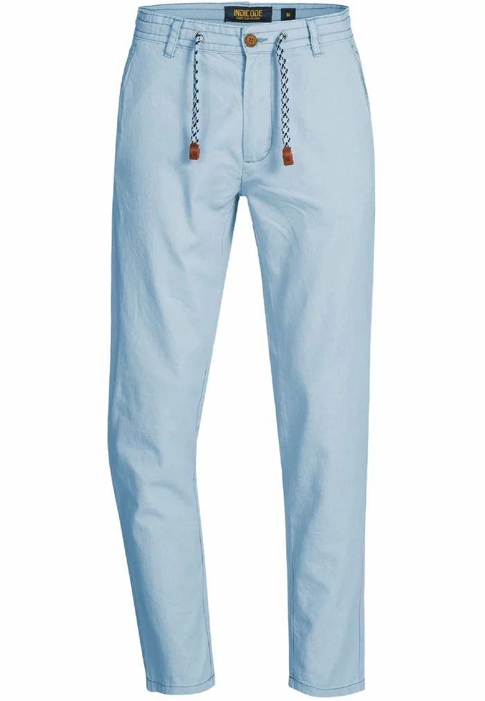INDICODE JEANS Chino - Blue Wave 5 INDICODE JEANS Chino - Blue Wave – Image 5