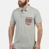 INDICODE JEANS IDALASTAIR - Polo - Light Grey