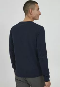 INDICODE JEANS IDARMANDO - T-shirt à Manches Longues - Navy -INDICODE JEANS Boutique 8e0d049bfb474f998553dd20ca721c3b