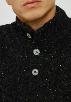 INDICODE JEANS IDBENAT - Pullover - Black -INDICODE JEANS Boutique 8ed6fd0e77e54728b976d90653997430