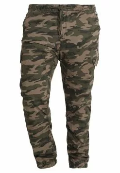 INDICODE JEANS LEVI PLUS - Pantalon Cargo - Green -INDICODE JEANS Boutique 8f010902fc194f629cba91c83be40deb