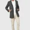 INDICODE JEANS Manteau Court - Grey Mix