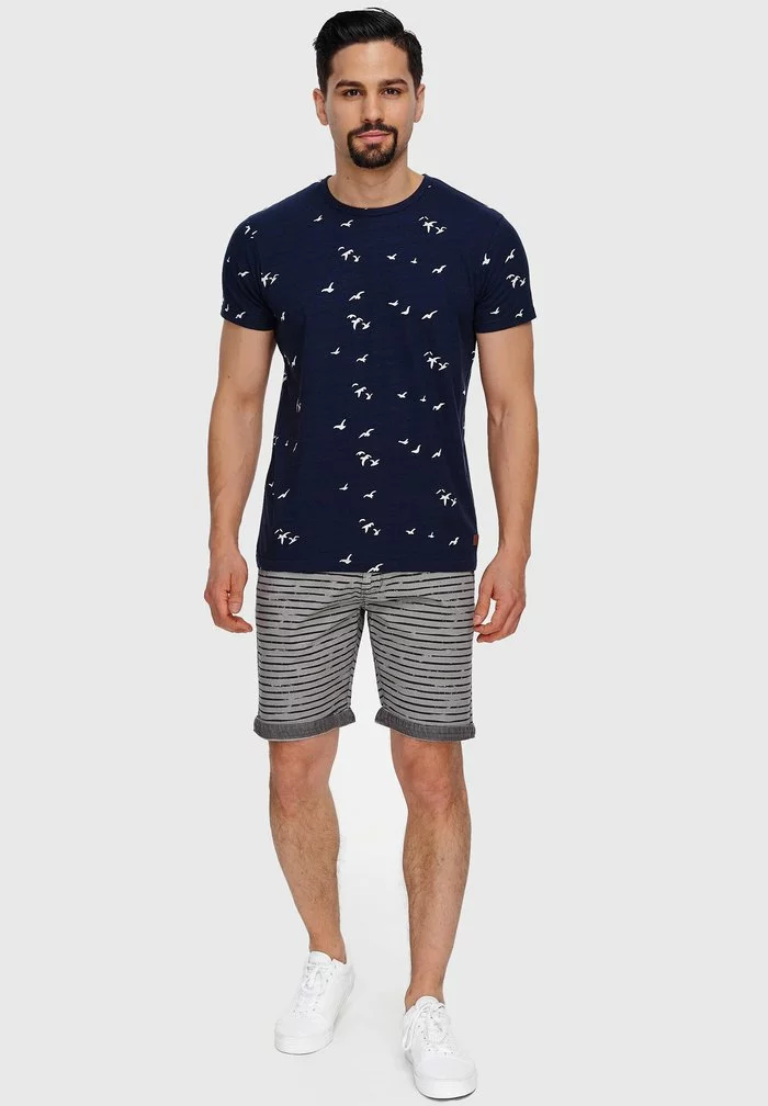 INDICODE JEANS ARROYO - Short - Lt Grey 2 INDICODE JEANS ARROYO - Short - Lt Grey â Image 2