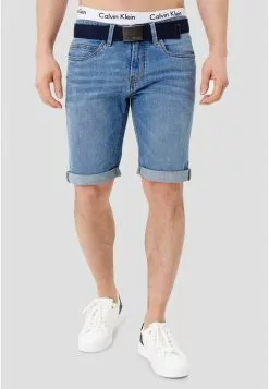 INDICODE JEANS CUBA CADEN - Short En Jean - Blue