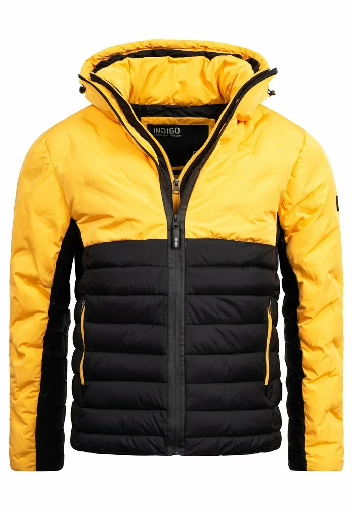 INDICODE JEANS MURILLO - Veste D'hiver - Lemon Pie 1 INDICODE JEANS MURILLO - Veste D'hiver - Lemon Pie