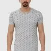 INDICODE JEANS T-shirt Imprimé - Lt Grey Mix