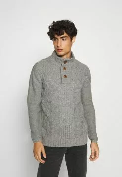 INDICODE JEANS RICH - Pullover - Light Grey Melange