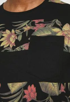 INDICODE JEANS EPSLEY - T-shirt Imprimé - Black -INDICODE JEANS Boutique 90fd9956669848b996748d5c35463e7f