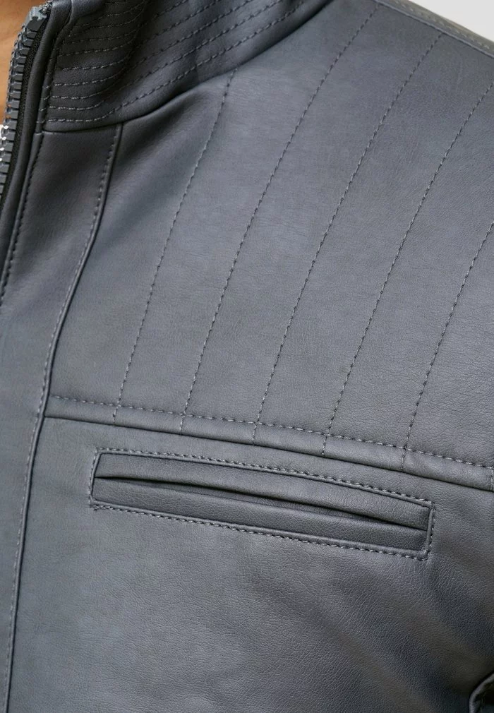 INDICODE JEANS BROOK - Veste En Similicuir - Raven 5 INDICODE JEANS BROOK - Veste En Similicuir - Raven – Image 5