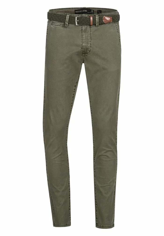 INDICODE JEANS WALLER - Chino - Dark Green 5 INDICODE JEANS WALLER - Chino - Dark Green – Image 5