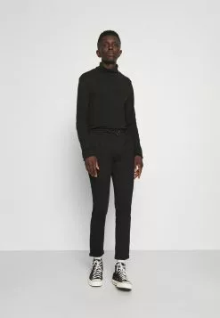 INDICODE JEANS ACOSTEEN ROLLI 2 PACK - T-shirt à Manches Longues - Black