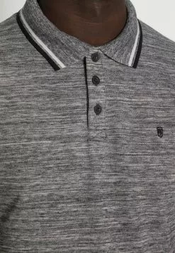 INDICODE JEANS CONLEY - Polo - Black -INDICODE JEANS Boutique 91c78da4cbd84d6db1e5ee0fa4c710b2