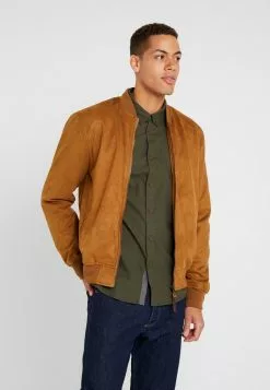 INDICODE JEANS FORT WAYNE - Veste En Similicuir - Camel
