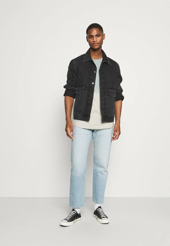 INDICODE JEANS CLIFF - T-shirt Basique - Blue Surf 2 INDICODE JEANS CLIFF - T-shirt Basique - Blue Surf – Image 2