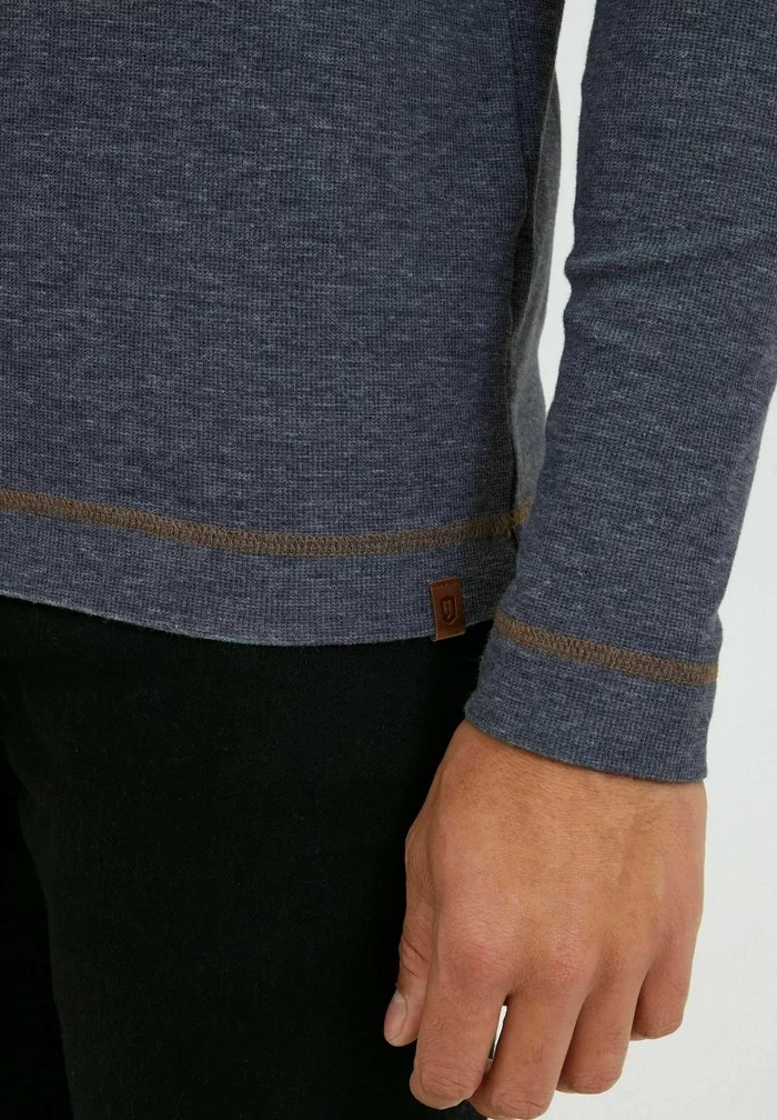 INDICODE JEANS IDAMBROSIUS - T-shirt à Manches Longues - Navy Mix 5 INDICODE JEANS IDAMBROSIUS - T-shirt à Manches Longues - Navy Mix – Image 5