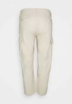 INDICODE JEANS LASSO - Pantalon Cargo - Fog -INDICODE JEANS Boutique 93d32d6604ac4dd5a255c03ad7d3b926