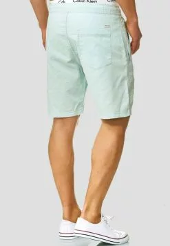 INDICODE JEANS REGULAR FIT - Short - Turquoise -INDICODE JEANS Boutique 948aad6d3f6247038df8faccb8c739c8