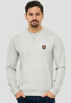 INDICODE JEANS BEECHEN - Sweatshirt - Grey