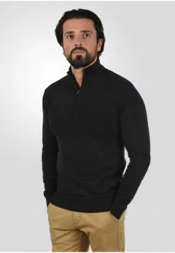 INDICODE JEANS IDERNO - Pullover - Black