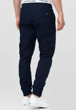 INDICODE JEANS Pantalon Cargo - Navy -INDICODE JEANS Boutique 950af6cd7cae4814a863dcc56e08486a