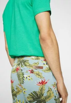 INDICODE JEANS FLOWERS - Short - Blue Wave -INDICODE JEANS Boutique 9567c2dd033345d6bd20bc7b8e14b993