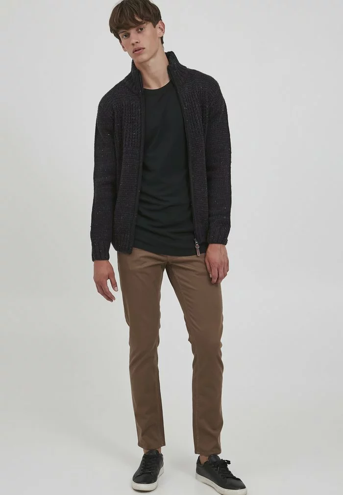 INDICODE JEANS IDBERGEN - Gilet - Charcoal Mix 2 INDICODE JEANS IDBERGEN - Gilet - Charcoal Mix – Image 2