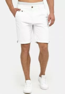 INDICODE JEANS CASUAL FIT - Short - Off White