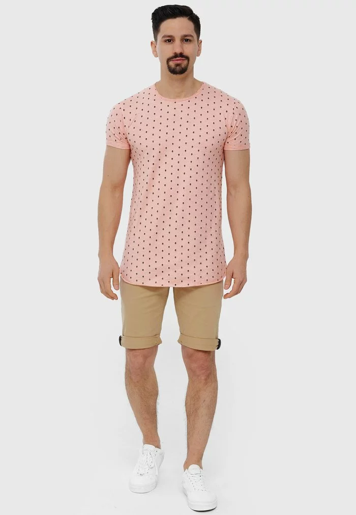 INDICODE JEANS T-shirt Imprimé - Coral Cloud 2 INDICODE JEANS T-shirt Imprimé - Coral Cloud – Image 2