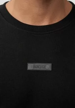 INDICODE JEANS BAXTER - Sweatshirt - Black -INDICODE JEANS Boutique 975193ae6eca4b9cbf4355b01ec1498f