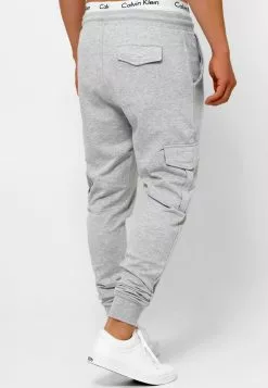 INDICODE JEANS BENDNER - Pantalon Cargo - Lt Grey Mix -INDICODE JEANS Boutique 9785946fd22143098ebed337938fb0a1
