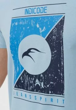 INDICODE JEANS T-shirt Imprimé - Blue Wave -INDICODE JEANS Boutique 97e182539aa345f99a413d6e3510738d