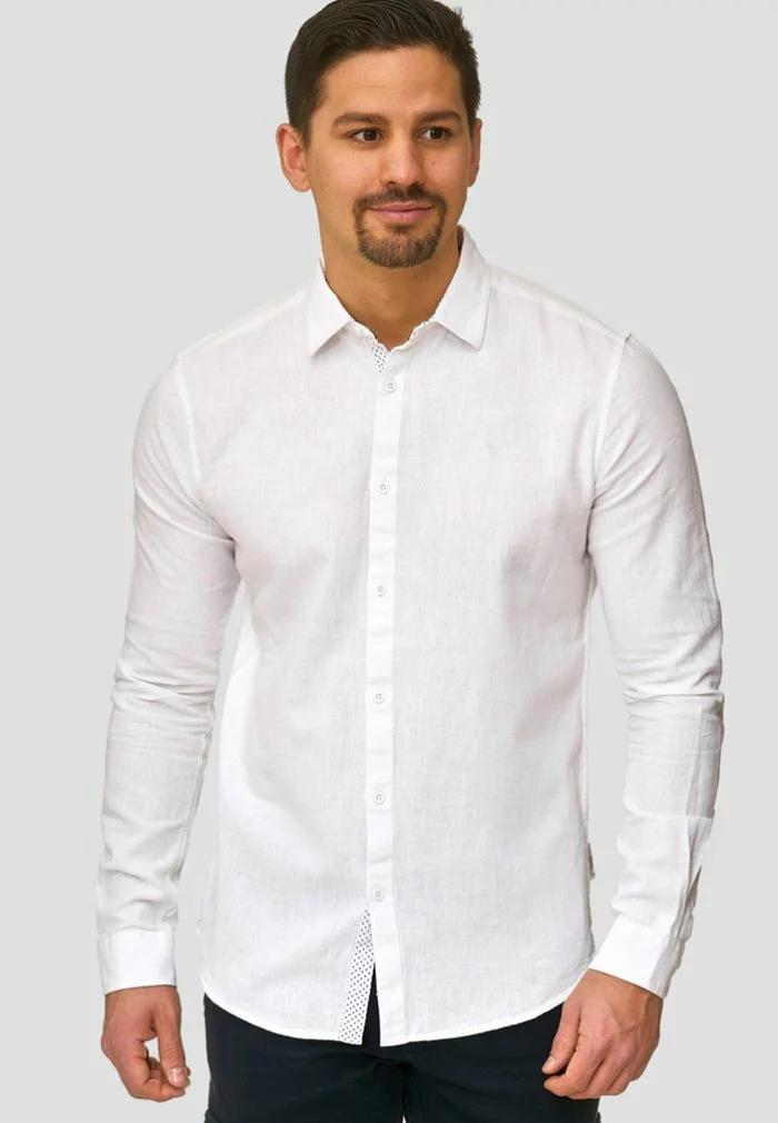 INDICODE JEANS Chemise - White 5 INDICODE JEANS Chemise - White – Image 5