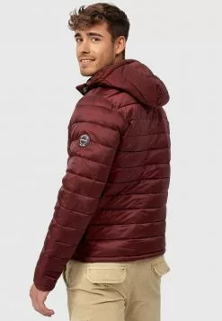 INDICODE JEANS HAMPSHIRE - Veste D'hiver - Bordeaux -INDICODE JEANS Boutique 97ecb7b719cd47a68c3dfc93ea96c68c