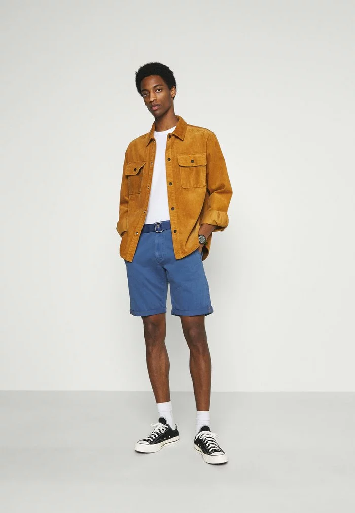 INDICODE JEANS KAISER CHINO EXCLUSIV - Short - Monaco Blue 2 INDICODE JEANS KAISER CHINO EXCLUSIV - Short - Monaco Blue – Image 2