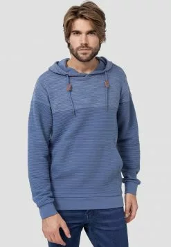 INDICODE JEANS SAUNDERS - Sweat à Capuche - China Blue