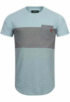 INDICODE JEANS PORTER - T-shirt Imprimé - Blue Wave -INDICODE JEANS Boutique 98544cfde65d4fd1b1b3efecbff39bbd