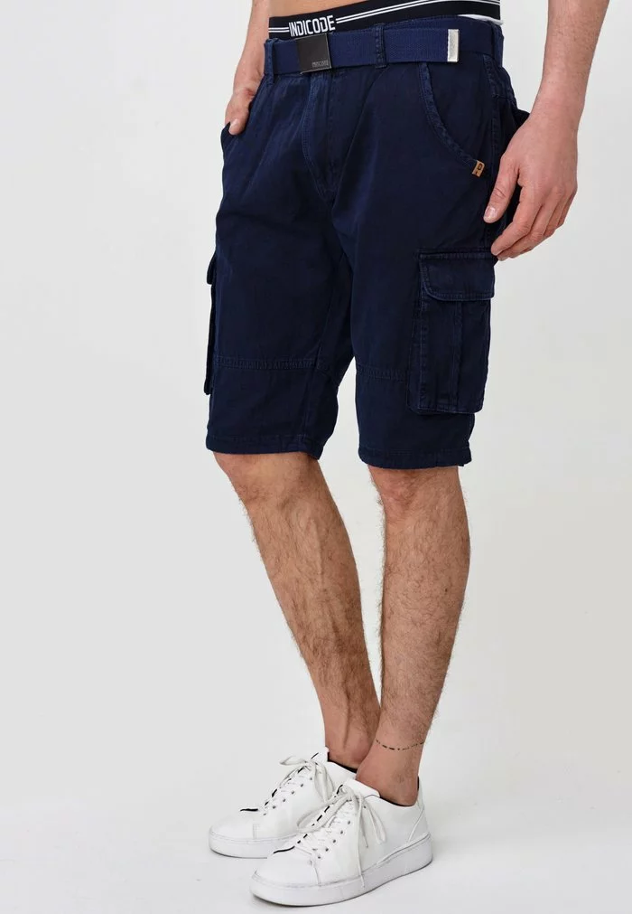 INDICODE JEANS BLIXT - Short - Navy 4 INDICODE JEANS BLIXT - Short - Navy – Image 4