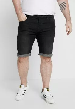 INDICODE JEANS KADEN PLUS - Short En Jean - Black