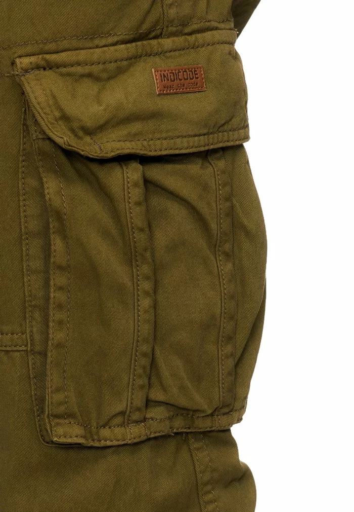 INDICODE JEANS WILLIAM - Pantalon Cargo - Green 4 INDICODE JEANS WILLIAM - Pantalon Cargo - Green – Image 4