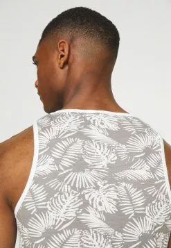 INDICODE JEANS BREW - Débardeur - Light Grey -INDICODE JEANS Boutique 98c967a3a2f44141823446949d52fbcc