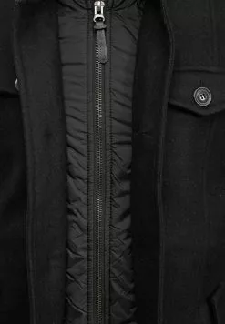 INDICODE JEANS BRANDAN - Manteau Court - Black -INDICODE JEANS Boutique 98ecf01909ad4b7b96c7981c2508e357