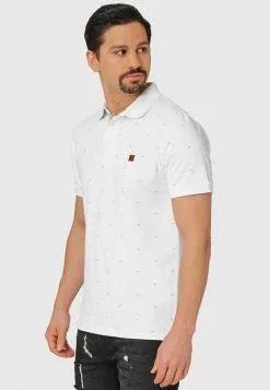 INDICODE JEANS AYERS - Polo - Offwhite -INDICODE JEANS Boutique 993390ee6ac440788a81ba7d8d4092b7