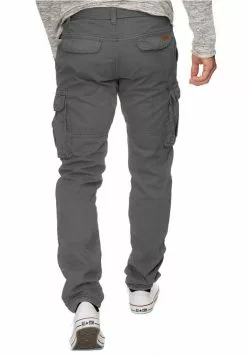 INDICODE JEANS WILLIAM - Pantalon Cargo - Iron -INDICODE JEANS Boutique 99f4b0f784e04f969157962f1d3085ac