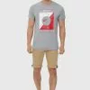 INDICODE JEANS T-shirt Imprimé - Grey Mix