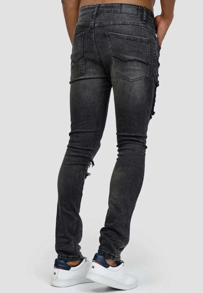 INDICODE JEANS COMPTON - Jeans Skinny - Vintage Black 3 INDICODE JEANS COMPTON - Jeans Skinny - Vintage Black – Image 3