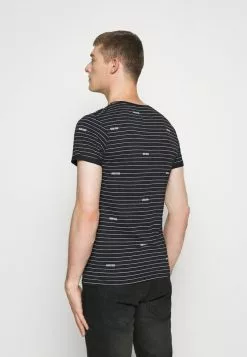 INDICODE JEANS ECKLEY - T-shirt Imprimé - Black -INDICODE JEANS Boutique 9b0584aa90c446a7b7a049ebe0f823fc