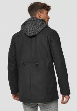 INDICODE JEANS Manteau Court - Anthracite -INDICODE JEANS Boutique 9b79386d5ff54c64a4ed140a9db8e8b3