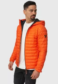 INDICODE JEANS BOWERS - Veste Mi-saison - Orangeade -INDICODE JEANS Boutique 9b923d09b6ff441f8872febb8fddb07b
