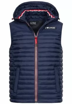 INDICODE JEANS Veste Sans Manches - Navy 11 INDICODE JEANS Veste Sans Manches - Navy -INDICODE JEANS Boutique 9bdbf25f131d46b89dbdc938edbc319a